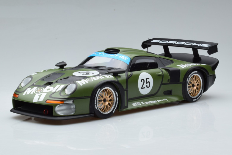 W18013007  Porsche 911 GT1 Mobil1 n25 24h Le Mans Werk83 1/18