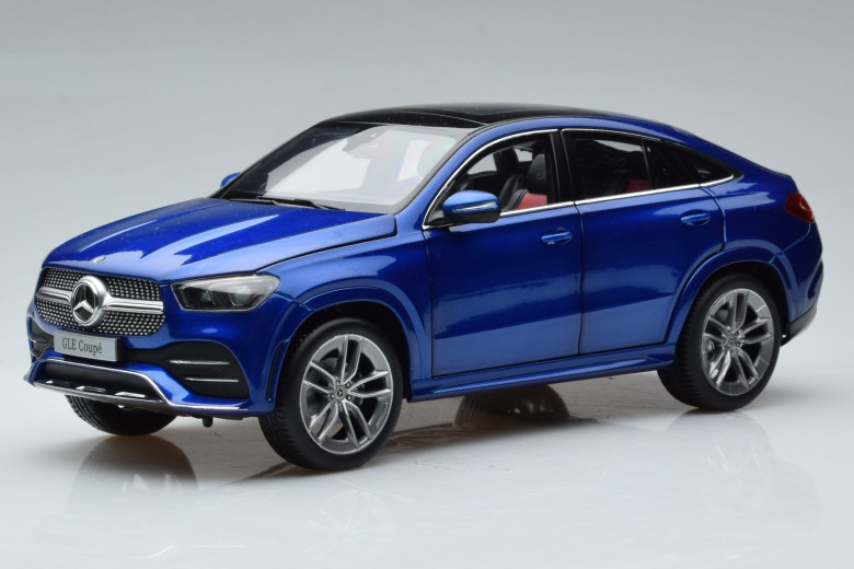 Mercedes GLE Coupe C167 Blue iScale 1/18