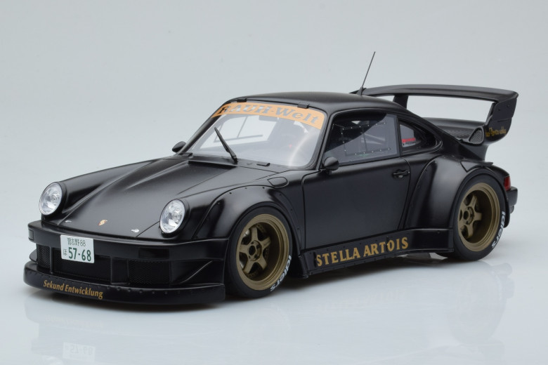 GT421  Porsche 911 964 RWB Stella Artois Black GT Spirit 1/18