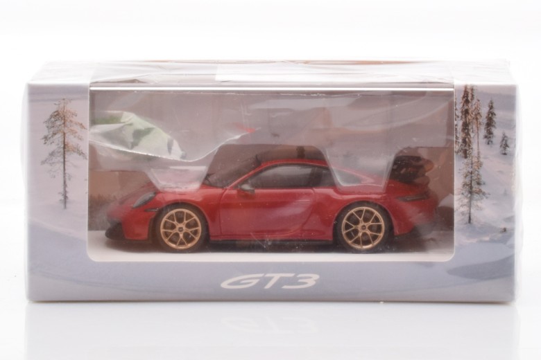 WAXL2000010  Porsche 911 992 GT3 Red With Christmas Tree Spark 1/43