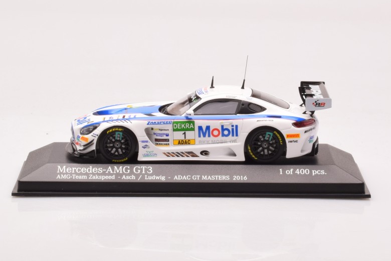 437163100  Mercedes AMG GT3 n1 AMG Team Zakspeed Asch Ludwig ADAC GT Masters Minichamps 1/43