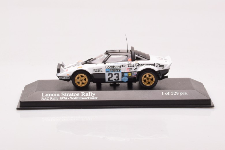 430761223  Lancia Stratos Rally n23 Walfridson Frazer RAC Rally Minichamps 1/43