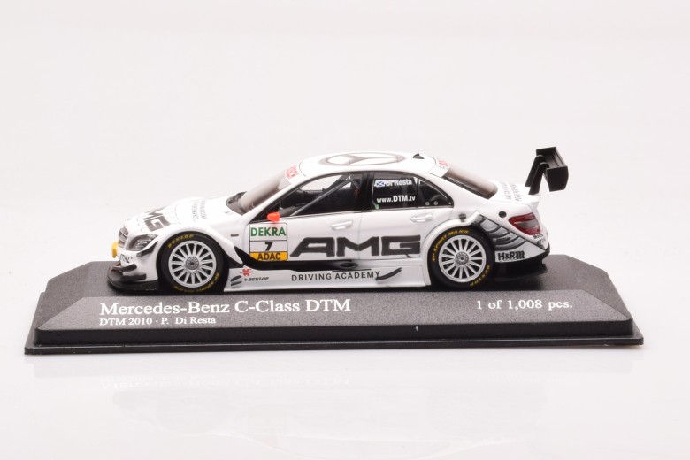 400103907  Mercedes C Class W204 DTM Team AMG Mercedes n7 Di Resta DTM Minichamps 1/43