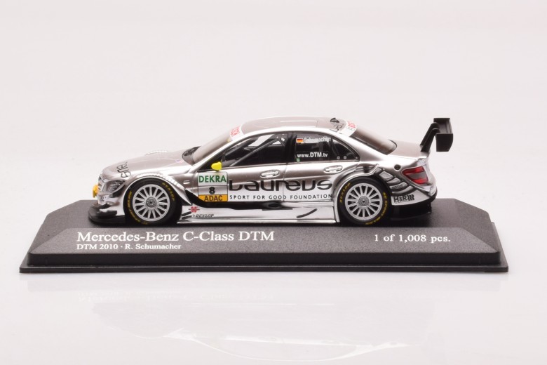 400103908  Mercedes C Class W204 DTM Team AMG Mercedes n8 Schumacher DTM Minichamps 1/43