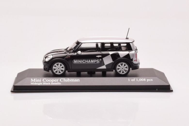 Mini Cooper Clubman Black Metallic Minichamps 1/43