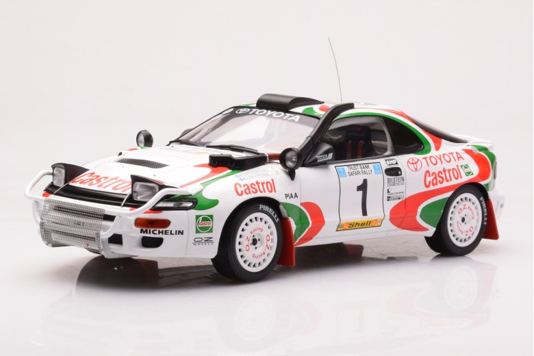 Toyota Celica Turbo 4WD ST185 n1 J Kankkunen Rally Safari 1993 IXO 1/18