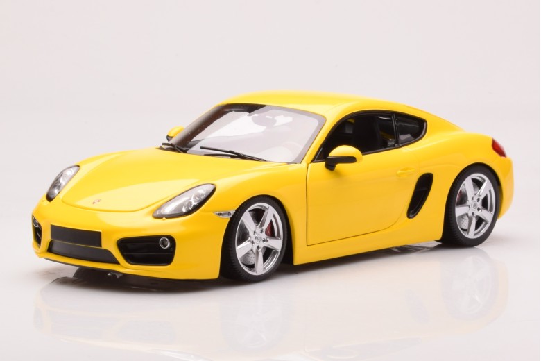 110062220  Porsche Cayman Yellow Minichamps 1/18