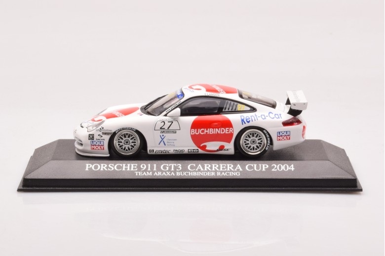 Porsche 911 996 GT3 Carrera Cup Team Araxa Buchbinder Racing n27 Landen Minichamps 1/43