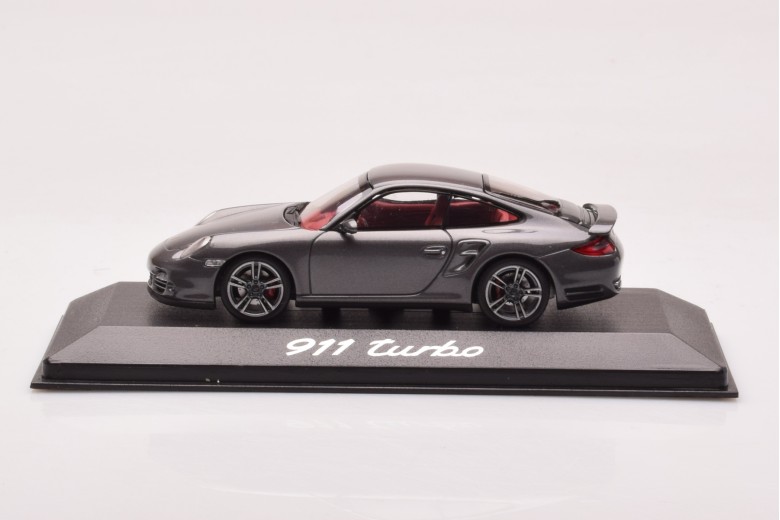 Porsche 911 997 Turbo Dark Grey Metallic Minichamps 1/43
