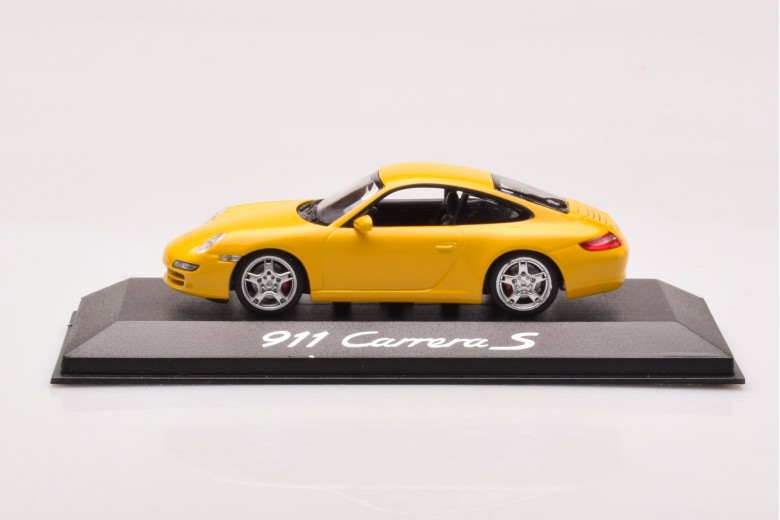 Porsche 911 997 Carrera S Yellow Minichamps 1/43