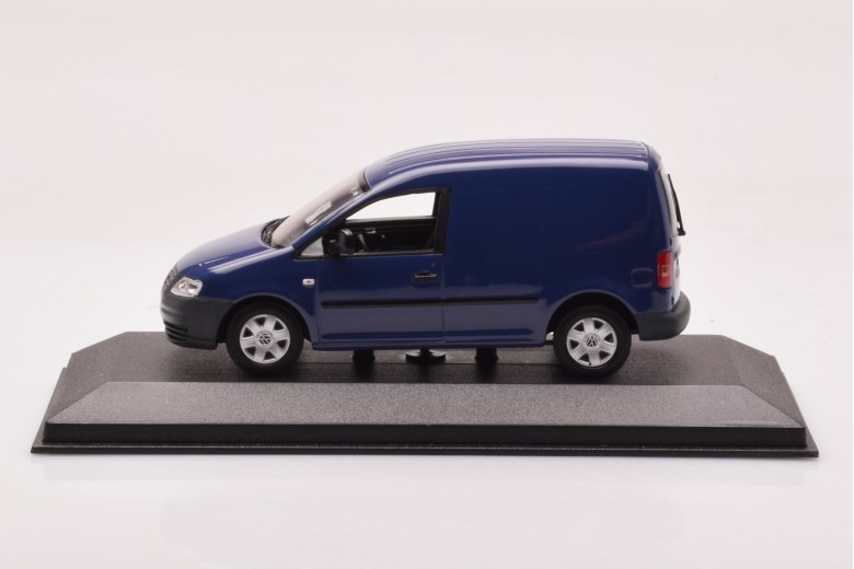 839904102  VW Volkswagen Caddy Blue Metallic Minichamps 1/43
