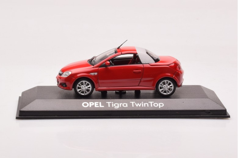 Opel Tigra Twin Top Red Minichamps 1/43
