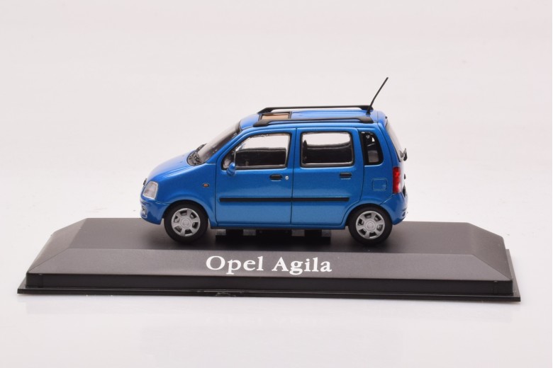 9121276  Opel Agila A Blue Minichamps 1/43