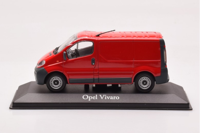 Opel Vivaro Van Red Dealer Edition Minichamps 1/43