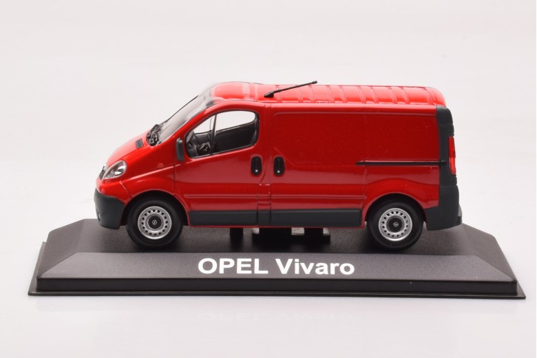 Opel Vivaro Van Red Second Release Minichamps 1/43