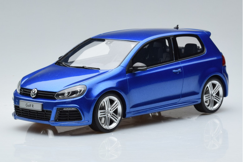 VW Volkswagen Golf 6 R Blue Otto 1/18