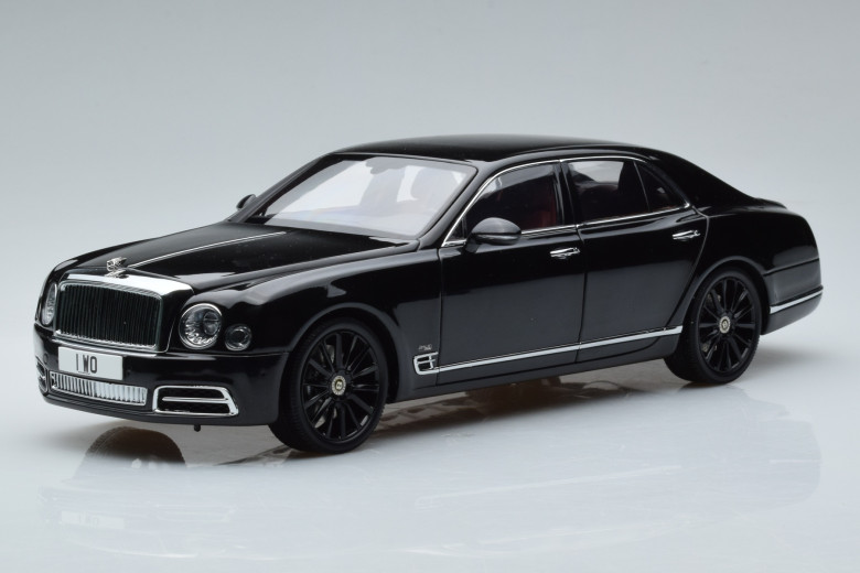 Bentley Mulsanne W.O. Edition By Mulliner Black Almost Real 1/18