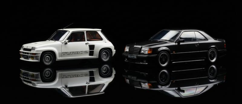 Modele OttOmobile w żywicy 1:18 — Renault 5 Turbo i Mercedes AMG Hammer