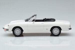 Alfa Romeo 2000 Spider Biały Norev 1:18 187882 Metal — zdjęcie 4 z 7