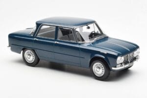 Alfa Romeo Giulia TI Petrol Niebieski Norev 1:18 187971 Metal — zdjęcie 4 z 6