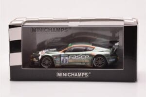 Aston Martin DBRS9 BMS Scuderia Italia #23 Zani / Mugelli FIA GT3 European Championship Spa 2006 Minichamps 1:43 400061323 Me — zdjęcie 4 z 4