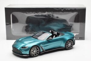Aston Martin V12 Vantage Roadster Tayos Turkusowy Zielony GT Spirit 1:18 GT445 Żywica — zdjęcie 6 z 6