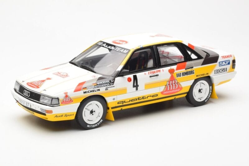 Audi 200 Quattro #4 W. Rohrl / C. Geistdorfer Rally Monte Carlo 1987 Otto 1:18 OT439 Metal
