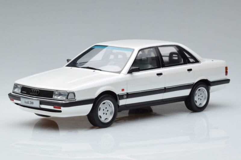 Audi 200 Quattro C3 Biały Otto 1:18 OT408 Żywica