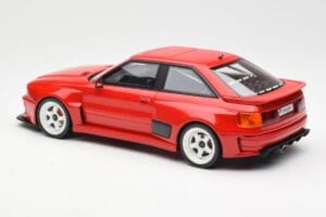 Audi 80 B4 Coupe Prior Design RS2 Czerwony Otto 1:18 OT1068 Żywica — zdjęcie 5 z 6
