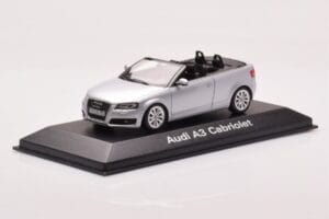 Audi A3 8P Kabriolet Srebrny Minichamps 1:43 5010803323 Metal — zdjęcie 2 z 4