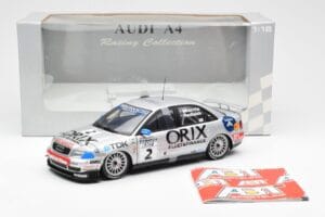 Audi A4 B5 Orix #2 P. Radisch 1998 UT Models 1:18 39872 Metal — zdjęcie 6 z 6
