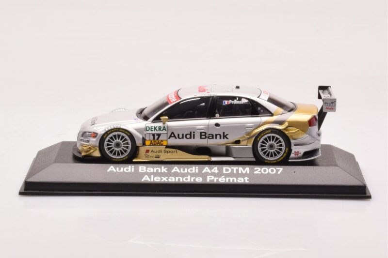Audi A4 B7 #17 A. Premat Audi Bank DTM 2007 Minichamps 1:43 5020700183 Metal