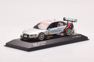 Audi A4 B7 DTM Team Audi Sport Abt #7 F. Biela DTM 2007 Minichamps 1:43 400071797 Metal — zdjęcie 2 z 4