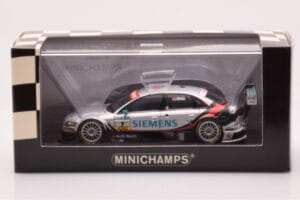 Audi A4 B7 DTM Team Audi Sport Abt #7 F. Biela DTM 2007 Minichamps 1:43 400071797 Metal — zdjęcie 4 z 4