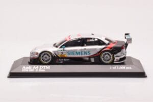 Audi A4 B7 DTM Team Audi Sport Abt #7 F. Biela DTM 2007 Minichamps 1:43 400071797 Metal