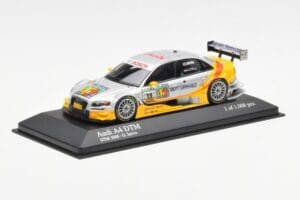 Audi A4 B7 DTM Team Audi Sport Phoenix #15 O. Jarvis DTM 2008 Minichamps 1:43 400081715 Metal — zdjęcie 2 z 4