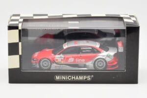 Audi A4 B7 DTM Team Audi Sport Rosberg #18 M. Rockenfeller DTM 2008 Minichamps 1:43 400081718 Metal — zdjęcie 4 z 4