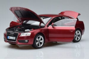 Audi A5 B8 Granatowa Czerwień Norev 1:18 188352 Metal — zdjęcie 2 z 7