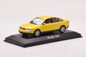Audi A6 C5 Żółty Minichamps 1:43 IND47004 Metal — zdjęcie 2 z 4