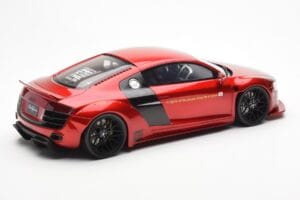 Audi R8 4S Liberty Walk Candy Czerwony GT Spirit 1:18 GT892 Żywica — zdjęcie 2 z 6