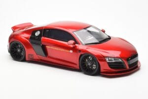 Audi R8 4S Liberty Walk Candy Czerwony GT Spirit 1:18 GT892 Żywica — zdjęcie 4 z 6