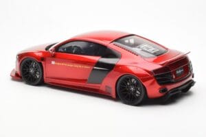 Audi R8 4S Liberty Walk Candy Czerwony GT Spirit 1:18 GT892 Żywica — zdjęcie 5 z 6