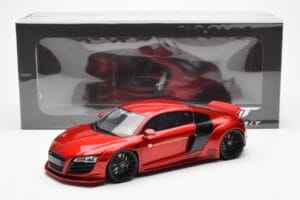 Audi R8 4S Liberty Walk Candy Czerwony GT Spirit 1:18 GT892 Żywica — zdjęcie 6 z 6