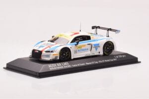 Audi R8 LMS #11 HCB Rutronik Racing L. di Grassi FIA GT World Cup Macau 2016 Minichamps 1:43 437171711 Metal — zdjęcie 2 z 4