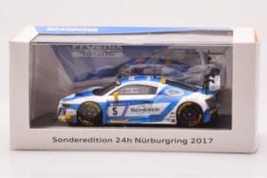 Audi R8 LMS #5 Phoenix Racing M. Busch / C. Moller / C. Madsen / M. Rockenfeller / F. Stippler 24 Hours of Nurburgring 2017 M — zdjęcie 4 z 4