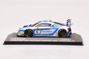 Audi R8 LMS #5 Phoenix Racing M. Busch / C. Moller / C. Madsen / M. Rockenfeller / F. Stippler 24 Hours of Nurburgring 2017 Minichamps 1:43 Audi R8 LMS #5 Phoenix Racing M. Busch / C. Moller / C. Madsen / M. Rockenfeller / F. Stippler 24 Hours of Nurburgring 2017 M