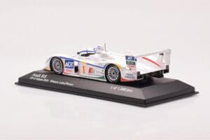 Audi R8 #1 J.J. Lehto / M. Werner GP of Atlanta Winners 2005 Minichamps 1:43 400051391 Metal — zdjęcie 3 z 4