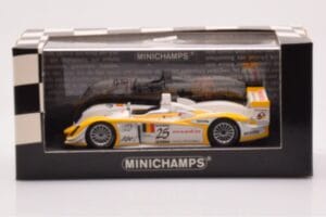 Audi R8 #25 S. Ara / T. Kristensen Winners 1000km Spa 2003 Minichamps 1:43 400031325 Metal — zdjęcie 4 z 4