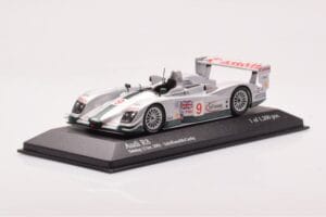 Audi R8 #9 M. Salo / Kane / McCarthy Sebring 12 Hours 2003 Minichamps 1:43 400031399 Metal — zdjęcie 2 z 4