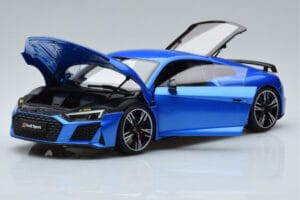 Audi R8 Performance Niebieski Kengfai 1:18 VAKF-0355 Metal — zdjęcie 2 z 10